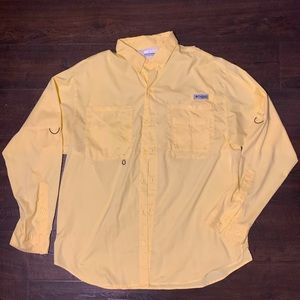 Ugly yellow fishing shirt